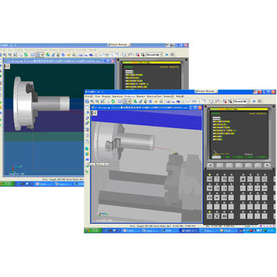 CNC machine simulation software